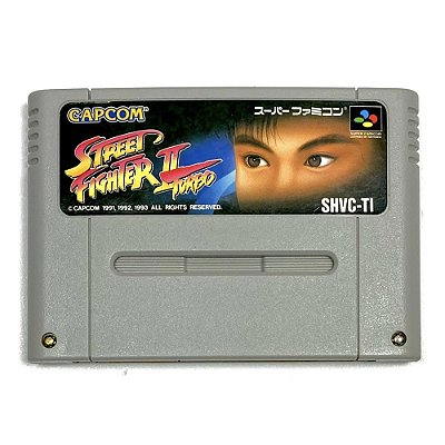 Street Fighter II Turbo: Hyper Fighting, Super Famicom Original (Usado)