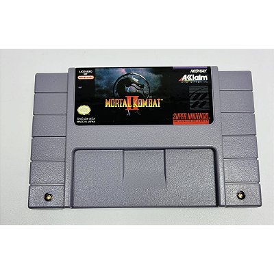 Mortal Kombat II, Super Nintendo, Snes, Cartucho Original (Usado)