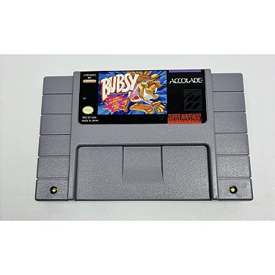 Bubsy, Super Nintendo, Snes, Cartucho Original (Usado)