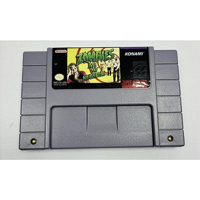 Zombie Ate My Neighbors, Super Nintendo, Snes, Cartucho Original (Usado)