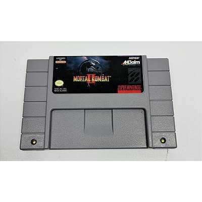 Mortal Kombat II, Super Nintendo, Snes, Cartucho Original (Usado)