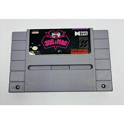 Joe & Mac Caveman Ninja, Super Nintendo, Snes, Cartucho Original (Usado)