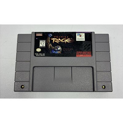 Primal Rage, Super Nintendo, Snes, Cartucho Original (Usado)