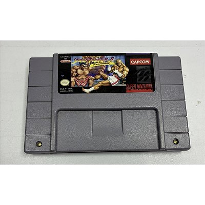 Street Fighter 2 Turbo, Super Nintendo, Snes, Cartucho Original (Usado)