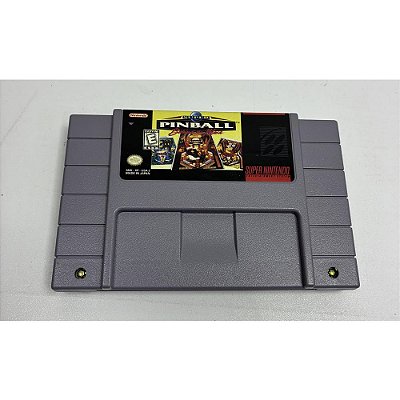 Super Pinball Behind The Mask,, Super Nintendo, Snes, Cartucho Original (Usado)