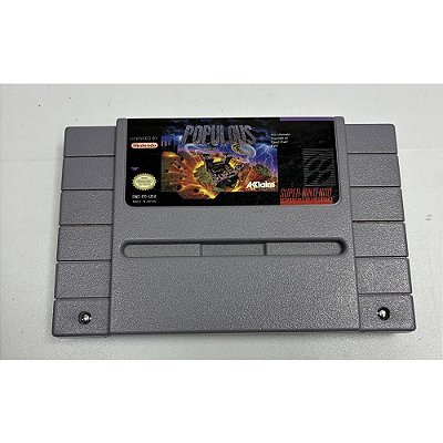 Populous, Super Nintendo, Snes, Cartucho Original (Usado)