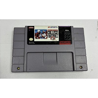 Bill Walsh College Football, Super Nintendo, Snes, Cartucho Original (Usado)