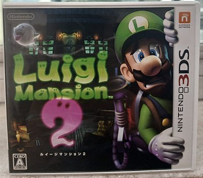 Luigi Mansion 2 (Japonês) - 3DS (Mídia Fisica) Original - Usado