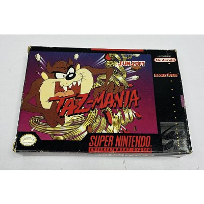 Taz Mania, Super Nintendo Original (Usado)