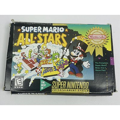 Super Mario All Stars, Super Nintendo Original (Usado)