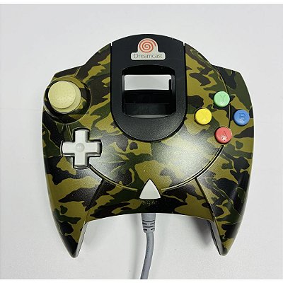 Controle Dreamcast Sega, Camuflado -  Original, (Usado)