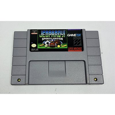 Jeopardy Original, Super Nintendo, Snes, Cartucho Original (Usado)