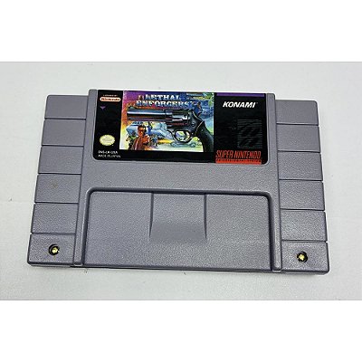 Lethal Enforcers, Super Nintendo, Snes, Cartucho Original (Usado)