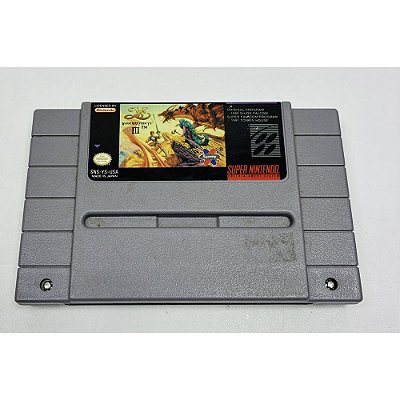Wanderers From Ys Iii, Super Nintendo, Snes, Cartucho Original (Usado)