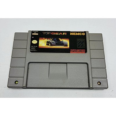 Top Gear, Super Nintendo, Snes, Cartucho Original (Usado)