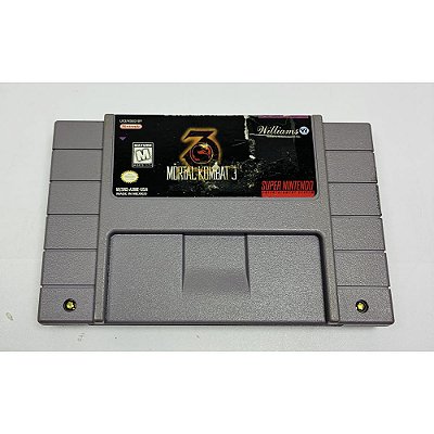 Mortal Kombat 3, Super Nintendo, Snes, Cartucho Original (Usado)