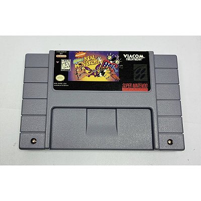 Aaahh Real Monsters, Super Nintendo, Snes, Cartucho Original (Usado)