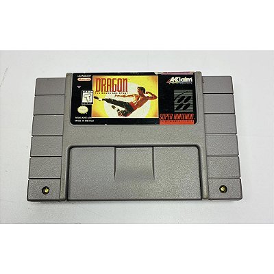 Dragon The Bruce Lee Story, Super Nintendo, Snes, Cartucho Original (Usado)