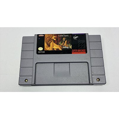 Rei Leao Lion King, Super Nintendo, Snes, Cartucho Original (Usado)