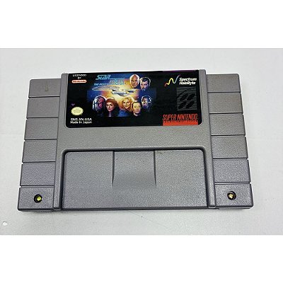 Star Trek Generetation Original, Super Nintendo, Snes, Cartucho Original (Usado)