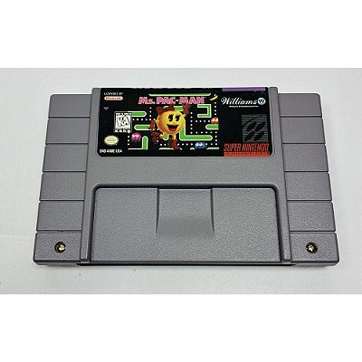 Ms Pac Man, Super Nintendo, Snes, Cartucho Original (Usado)
