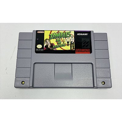 Zombie Ate My Neighbors, Super Nintendo, Snes, Cartucho Original (Usado)