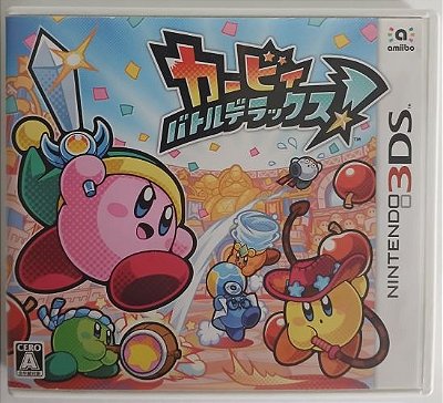 Kirby Battle Royale (Japonês) - 3DS (Mídia Fisica) Original - Usado