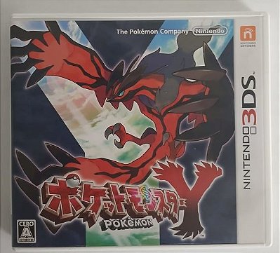 Pokemon Y (Japonês) - 3DS (Mídia Fisica) Original - Usado