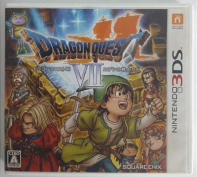 Dragon Quest VII Fragments Of Forgotten Past (Japonês) - 3DS (Mídia Fisica) Original - Usado