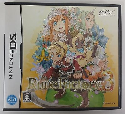 Rune Factory 3 (Japonês) - DS (Mídia Fisica) Original - Usado