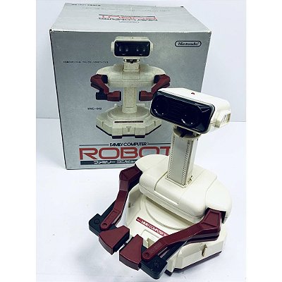 Robot, R.o.b. , Na Caixa, Famicom, Nes, Nintendo, Original (Usado)