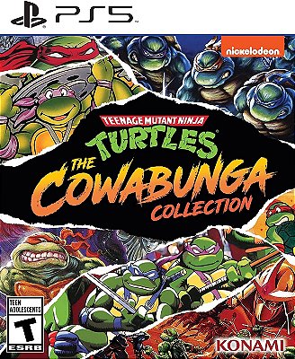 Teenage Mutant Ninja Turtles The Cowabunga Collection - PS5 (Mídia Física) - Novo, Lacrado