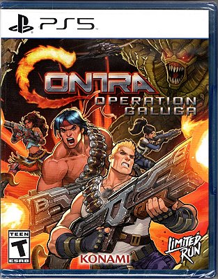 Contra Operation Galuga - PS5 (Mídia Física) - Novo, Lacrado