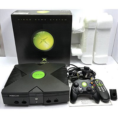 Xbox Clássico, Na Caixa Seriado, 1 Controle, Original, Microsoft (Usado)