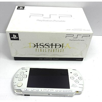 PSP, Edição Dissidia Final Fantasy 20th Anniversary, Na Caixa Seriado, Original Sony, Usado
