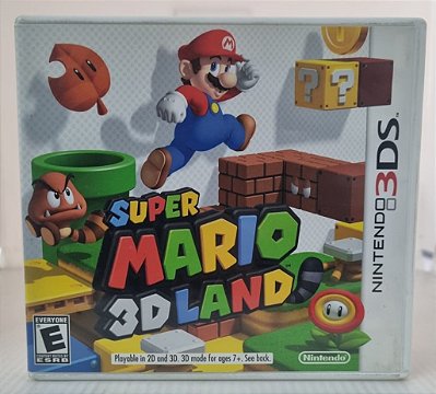 Super Mario 3D Land - 3DS (Mídia Fisica) Original - Usado