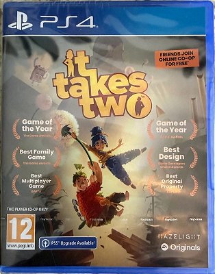 It Takes Two - PS4 (Mídia Física) - Novo, Lacrado