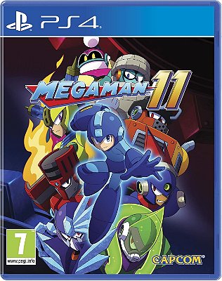 Mega Man 11 - PS4 (Mídia Física) - Novo, Lacrado