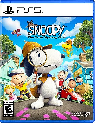 Snoopy The Great Mystery Club - PS5 (Mídia Física) - Novo, Lacrado