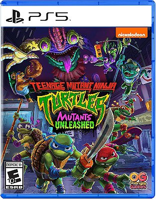 Teenage Mutant Ninja Turtles Mutants Unleashed - PS5 (Mídia Física) - Novo, Lacrado