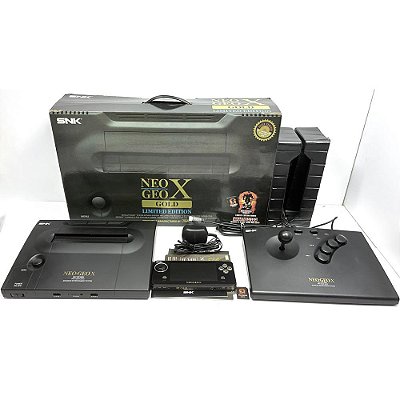 Neo Geo X Gold, Na Caixa, Controle Original, Console Portátil, Manual, SNK, Original (Usado)