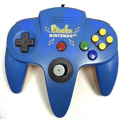 Controle Nintendo 64, Pikachu, Original Nintendo (Usado)