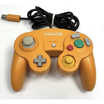 Controle Gamecube Laranja, Original Nintendo (Usado)