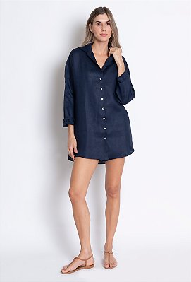 CAMISA LONGA MARINHO