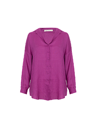 CAMISA LONGA MAGENTA