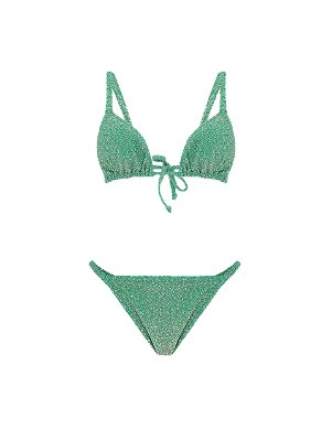 BIQUÍNI IBIZA LUREX VERDE