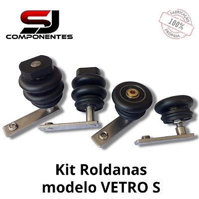 01 - KIT ROLDANAS MODELO VETRO