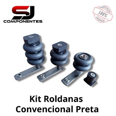 05 - KIT ROLDANAS COM REGULAGEM CONVENCIONAL PARA SACADAS