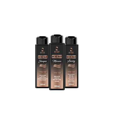 Kit Tratamento Medic Hair 300ml - 3 Itens