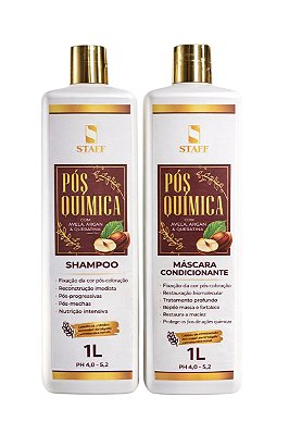 Shampoo e Máscara Pós Química 1L